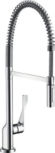 AXOR CITTERIO EVIYE BATARYASI TEK KOLLU 230 SEMI-PRO KROM 39840000