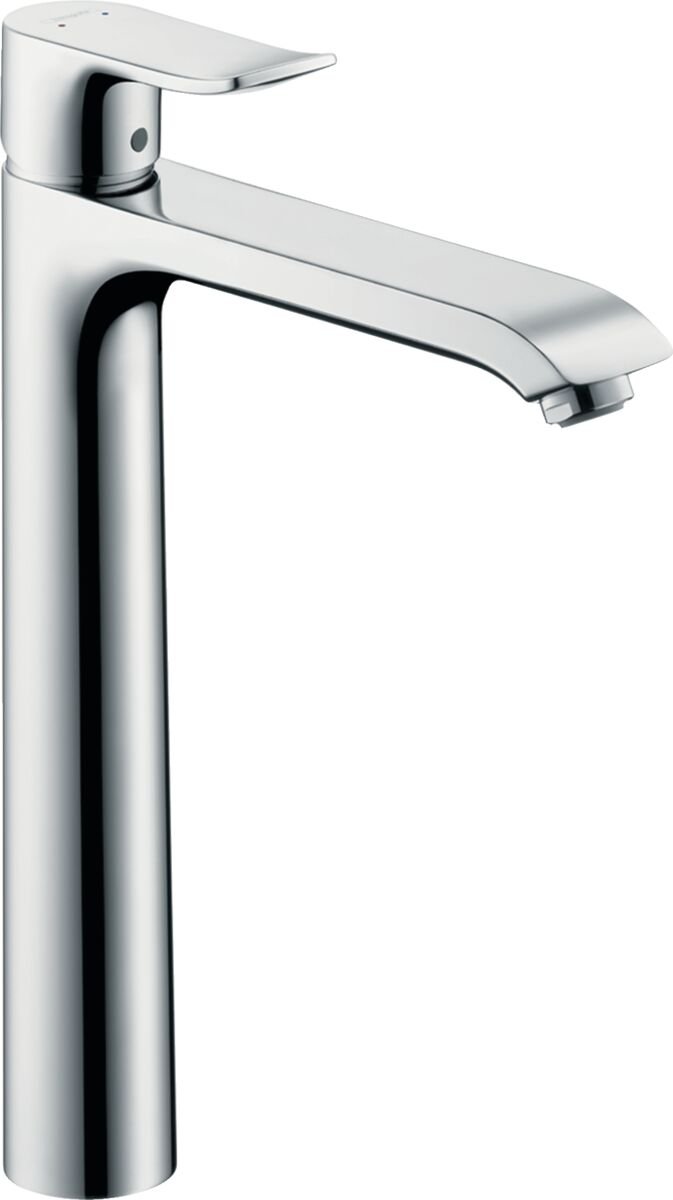 HANSGROHE METRIS TEK KOLLU BATARYA 260 KUMANDALI CANAK LAVABO ICIN KROM 31082000