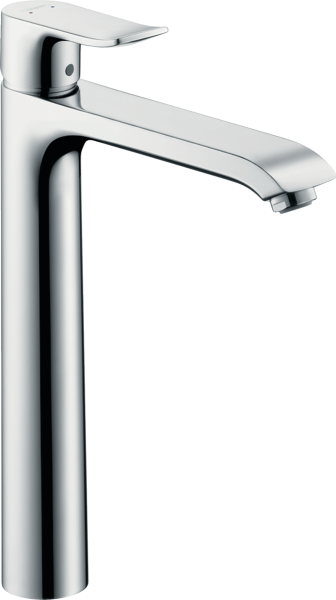 HANSGROHE METRIS TEK KOLLU BATARYA 260 KUMANDALI CANAK LAVABO ICIN KROM 31082000