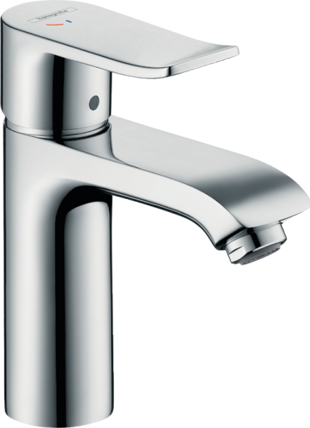 HANSGROHE METRIS TEK KOLLU LAVABO BATARYASI 110 COOLSTART KUMANDALI KROM 31121000