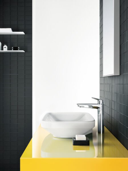 HANSGROHE LOGIS TEK KOLLU LAVABO BATARYASI 190 KUMANDASIZ KROM 71091000