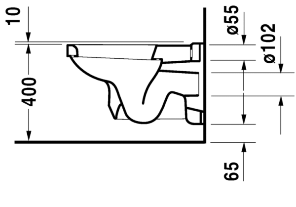 DURAVIT 1930 ASMA KLOZET  0182390075
