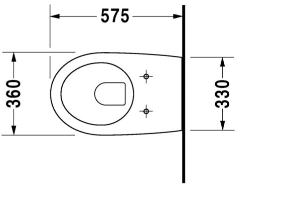 DURAVIT ARCHITEC ASMA KLOZET 2546390075