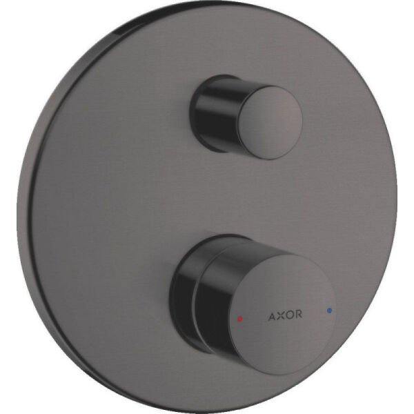 AXOR UNO  TEK KOLLU BANYO BATARYASI ZERO VOLAN MAT SIYAH KROM 45405340