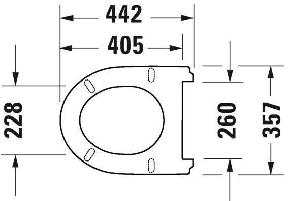 DURAVIT DURASTYLE KLOZET KAPAGI AMORTISORLU 0020790000
