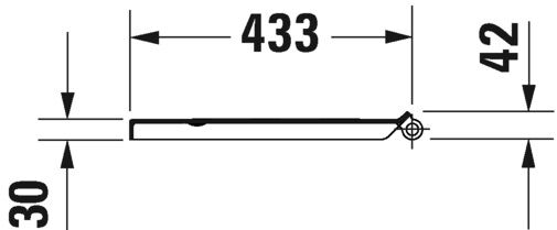 DURAVIT DURASTYLE KLOZET KAPAGI AMORTISORLU 0020790000