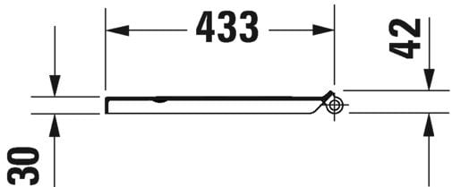 DURAVIT DURASTYLE KLOZET KAPAGI AMORTISORLU 0020790000