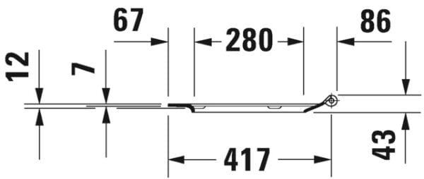 DURAVIT DURASTYLE KLOZET KAPAGI AMORTISORLU 0063790095