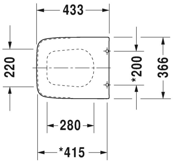 DURAVIT PURAVIDA KLOZET KAPAGI AMORTISORLU 0069190000