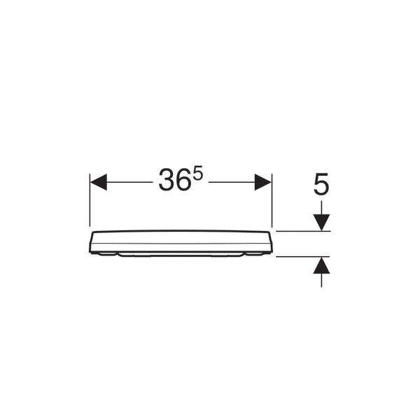GEBERIT ICON SLIM KLOZET KAPAGI YAVAS KAPANIR 574950000