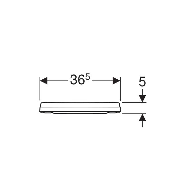 GEBERIT ICON SLIM KLOZET KAPAGI YAVAS KAPANIR 574950000