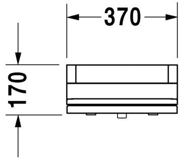 DURAVIT SENSOWASH KLOZET KAPAGI 610001002000300