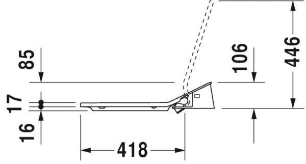 DURAVIT SENSOWASH KLOZET KAPAGI SLIM  611000002000300