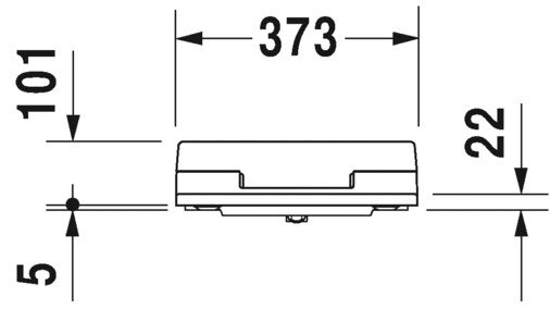DURAVIT SENSOWASH KLOZET KAPAGI SLIM  611000002000300