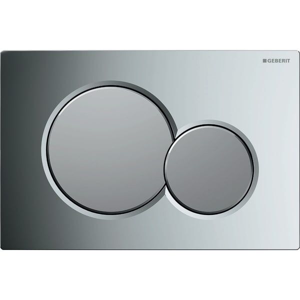 GEBERIT SIGMA KUMANDA PANELI CIFT BASMALI PARLAK MAT KROM 115.770.KA.5