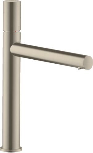 AXOR UNO TEK KOLLU LAVABO BATARYASI 200MM MAT NIKEL 45003820