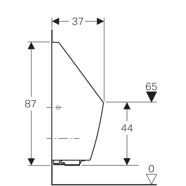 GEBERIT TAMINA PISUVAR KOMPLE ENTEGRE KONTROLLU ELEKTRIKLI 116.142.00.1